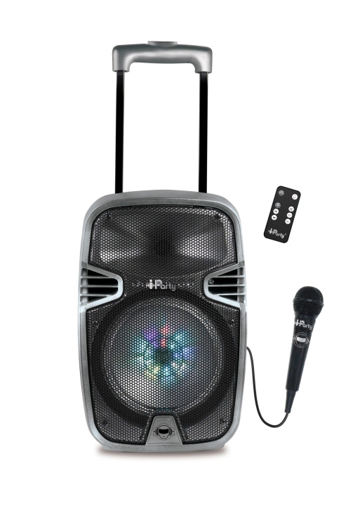 Lexibook Vagn Bluetooth® Karaoke Audio System 8\'\' med lampor och mikrofon (K8250) i gruppen HEMELEKTRONIK / Ljud & Bild / Handhållna mikrofoner hos TP E-commerce Nordic AB (D24543)