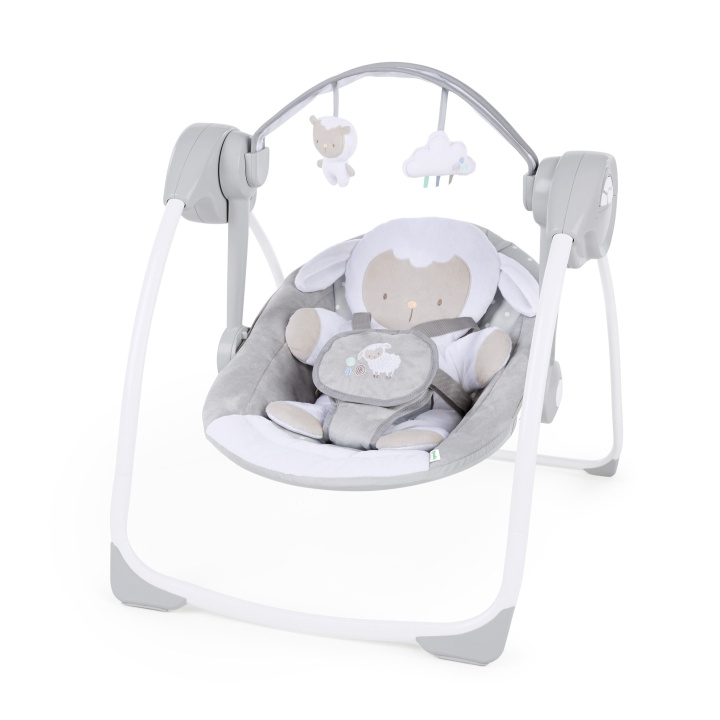 Ingenuity Comfort 2 Go Bärbar gunga™ - Cuddle Lamb - (IN-12184) i gruppen LEKSAKER, BARN- & BABYPRODUKTER / Barnrum / Barnsängar hos TP E-commerce Nordic AB (D24554)