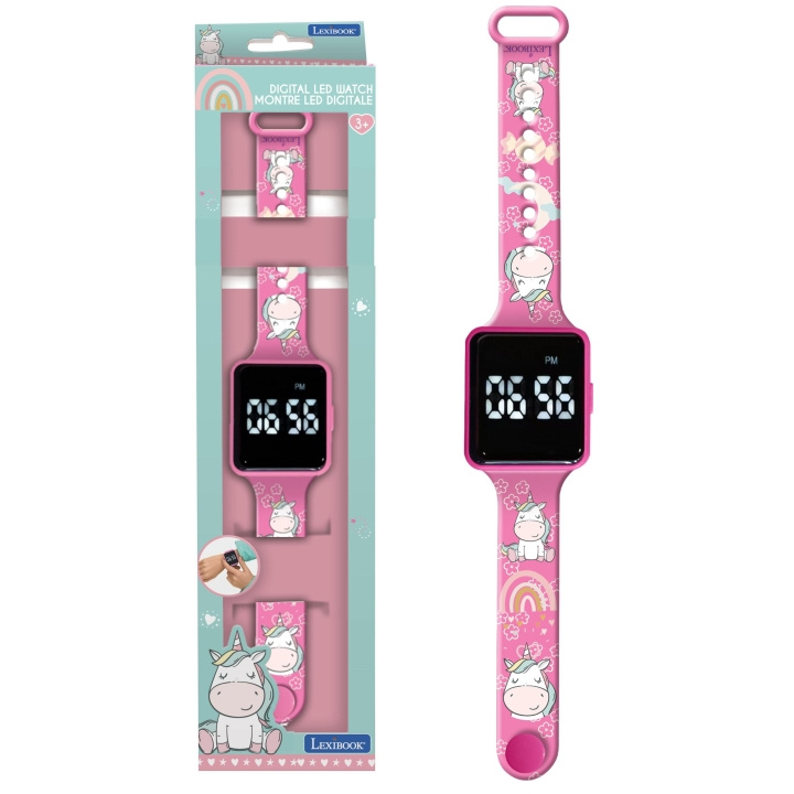 Lexibook Digital LED-klocka (DMW060UNI) i gruppen SPORT, FRITID & HOBBY / Accessoarer / Klockor hos TP E-commerce Nordic AB (D24566)