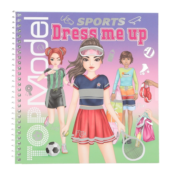 TOPModel Dress Me Up Stickerbook Sports (413808) i gruppen LEKSAKER, BARN- & BABYPRODUKTER / Leksaker / Pyssel hos TP E-commerce Nordic AB (D24572)