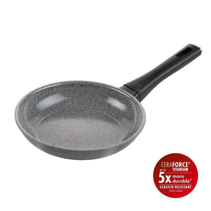 Zwilling Terreno Plus keramisk stekpanna - Grå - 20 cm i gruppen HEM, HUSHÅLL & TRÄDGÅRD / Köksredskap / Stekpannor hos TP E-commerce Nordic AB (D24619)