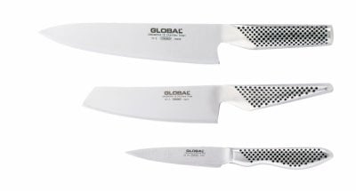 GLOBAL Knivset - 3-delat G-2, GS-5, GS-38 i gruppen HEM, HUSHÅLL & TRÄDGÅRD / Köksredskap / Köksknivar & Knivslipar hos TP E-commerce Nordic AB (D24634)