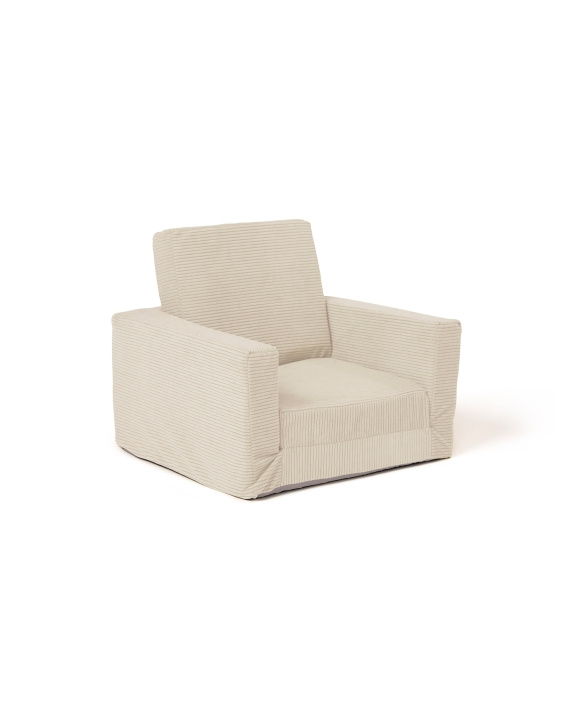 Kid´s Base Armchair foldable - Off-white - 42x44x38 cm i gruppen HEM, HUSHÅLL & TRÄDGÅRD / Inredning / Stolar & Pallar hos TP E-commerce Nordic AB (D24646)