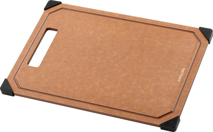 Zwilling Skärbräda - Brun-Svart - 31 cm x 21 cm i gruppen HEM, HUSHÅLL & TRÄDGÅRD / Köksredskap / Skärbrädor hos TP E-commerce Nordic AB (D24661)
