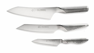 GLOBAL 40th Anniversary Kit - G-4, GS-110, GS-58 i gruppen HEM, HUSHÅLL & TRÄDGÅRD / Köksredskap / Köksknivar & Knivslipar hos TP E-commerce Nordic AB (D24676)
