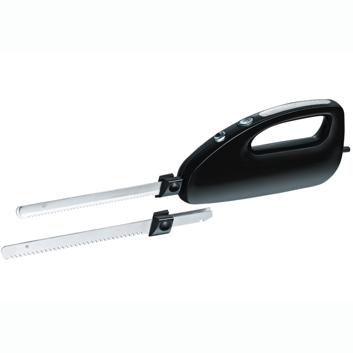 Rommelsbacher Elektrisk kniv EM 150 120W 2st Knivblad 15cm i gruppen HEM, HUSHÅLL & TRÄDGÅRD / Hushållsmaskiner / Matberedare & Köksassistenter / Skärmaskiner hos TP E-commerce Nordic AB (D24731)