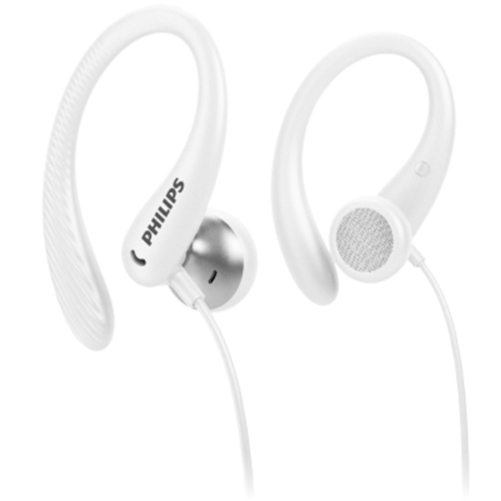 Philips Hörlurar In-Ear Sport IPX2 Kabel Vit i gruppen HEMELEKTRONIK / Ljud & Bild / Hörlurar & Tillbehör / Hörlurar hos TP E-commerce Nordic AB (D24746)