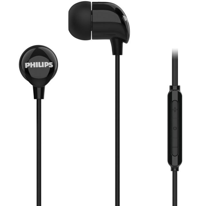 Philips Hörlurar In-Ear Kabel Fjärrkontroll Svart i gruppen HEMELEKTRONIK / Ljud & Bild / Hörlurar & Tillbehör / Hörlurar hos TP E-commerce Nordic AB (D24747)