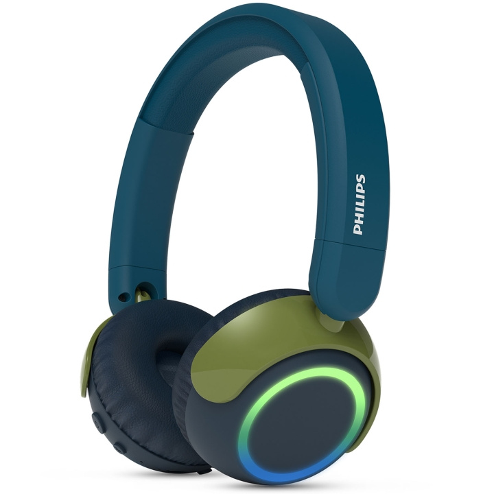 Philips Hörlurar On-Ear Barn Volymbegränsning Bluetooth i gruppen HEMELEKTRONIK / Ljud & Bild / Hörlurar & Tillbehör / Hörlurar hos TP E-commerce Nordic AB (D24751)