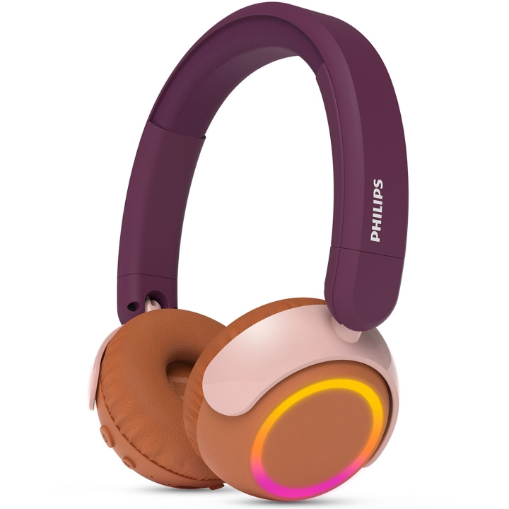 Philips Hörlurar On-Ear Barn Volymbegränsning Bluetooth i gruppen HEMELEKTRONIK / Ljud & Bild / Hörlurar & Tillbehör / Hörlurar hos TP E-commerce Nordic AB (D24752)