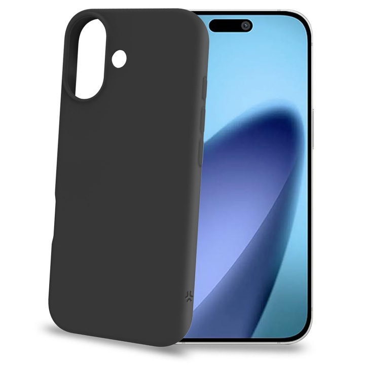 Celly Cromo Soft rubber case iPhone 17 Svart i gruppen SMARTPHONE & SURFPLATTOR / Mobilskydd / Apple / iPhone 17 hos TP E-commerce Nordic AB (D24761)