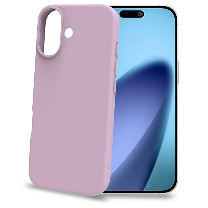 Celly Cromo Soft rubber case iPhone 17 Rosa i gruppen SMARTPHONE & SURFPLATTOR / Mobilskydd / Apple / iPhone 17 hos TP E-commerce Nordic AB (D24762)