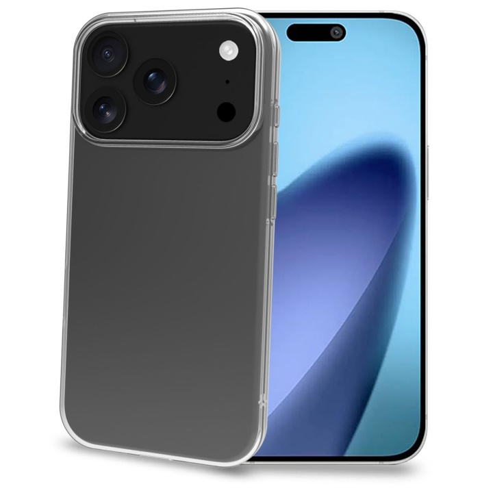 Celly Gelskin TPU Cover iPhone 17 Pro Transparent i gruppen SMARTPHONE & SURFPLATTOR / Mobilskydd / Apple / iPhone 17 hos TP E-commerce Nordic AB (D24769)