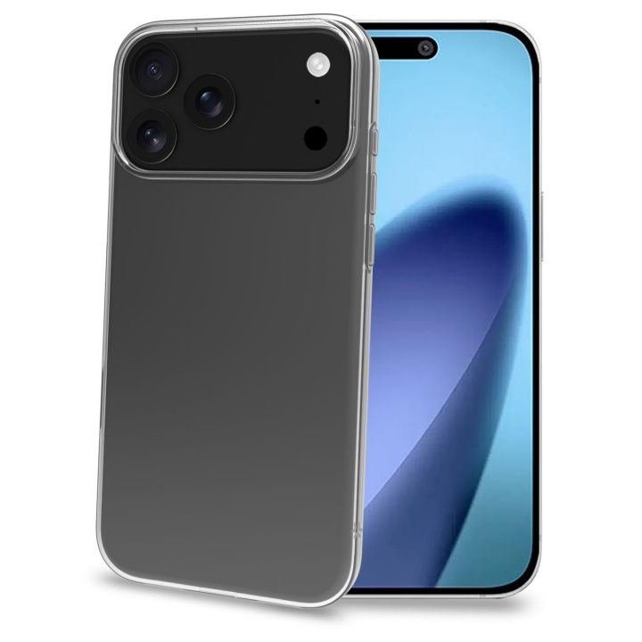 Celly Gelskin TPU Cover iPhone 17 Pro Max Transparent i gruppen SMARTPHONE & SURFPLATTOR / Mobilskydd / Apple / iPhone 17 hos TP E-commerce Nordic AB (D24770)