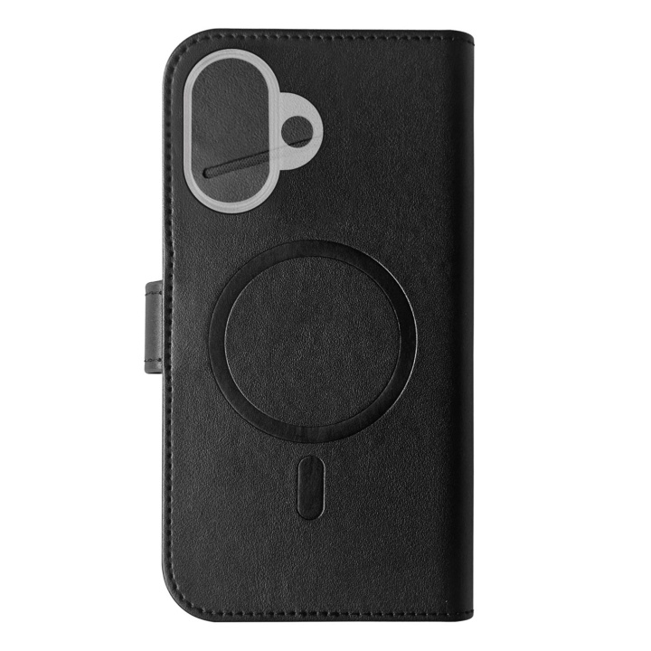 Celly Wallet Case MagSafe-kompatibel iPhone 17 Svart i gruppen SMARTPHONE & SURFPLATTOR / Mobilskydd / Apple / iPhone 17 hos TP E-commerce Nordic AB (D24781)