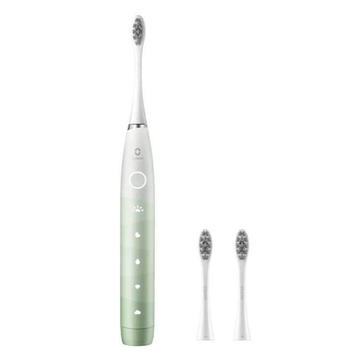 Oclean Elektrisk Tandborste Flow S 20 Grön i gruppen SKÖNHET & HÄLSA / Munvård / Eltandborstar hos TP E-commerce Nordic AB (D24854)