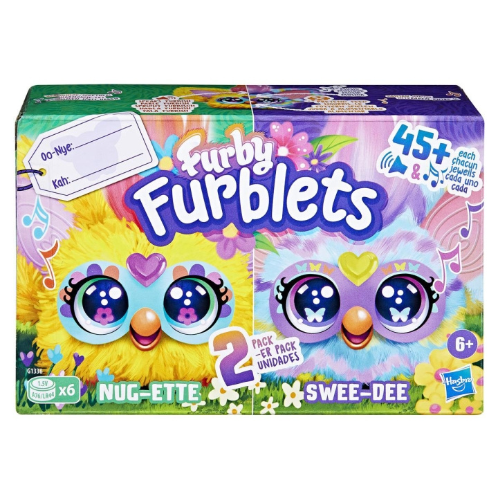 FURBY Furblets 2-Pack i gruppen SPORT, FRITID & HOBBY / Roliga prylar / Samlarobjekt hos TP E-commerce Nordic AB (D24866)