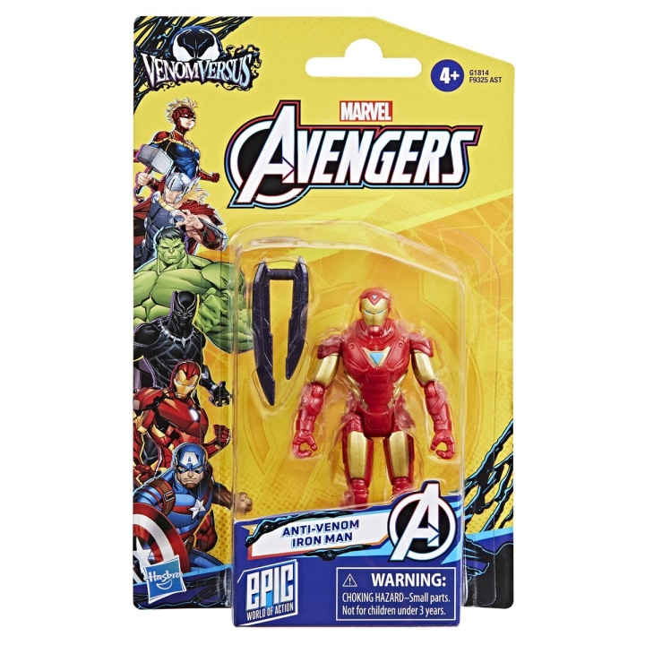 Marvel Avengers 4 Inch Venom Iron Man i gruppen LEKSAKER, BARN- & BABYPRODUKTER / Leksaker / Figurer, Miniatyrer & tillbehör hos TP E-commerce Nordic AB (D24868)