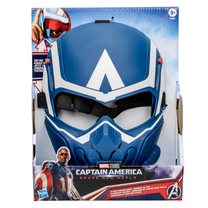 Marvel Avengers Captain America NWO Mask i gruppen LEKSAKER, BARN- & BABYPRODUKTER / Leksaker / Maskeradkläder hos TP E-commerce Nordic AB (D24870)