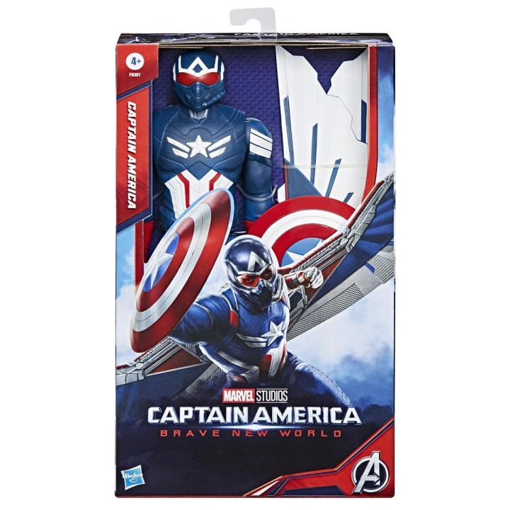 Marvel Avengers Titan Hero 12 Inch Deluxe Figure Captain America NWO i gruppen LEKSAKER, BARN- & BABYPRODUKTER / Leksaker / Figurer, Miniatyrer & tillbehör hos TP E-commerce Nordic AB (D24873)