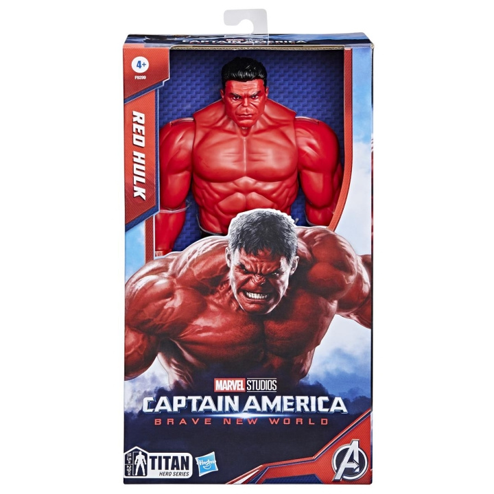 Marvel Avengers Titan Hero 12 Inch Deluxe Figure Red Hulk NWO i gruppen LEKSAKER, BARN- & BABYPRODUKTER / Leksaker / Figurer, Miniatyrer & tillbehör hos TP E-commerce Nordic AB (D24874)