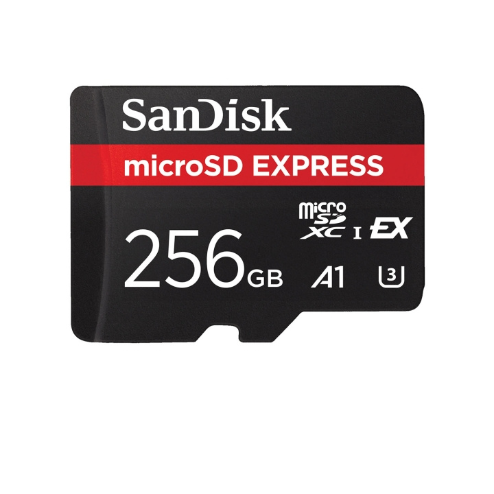 SanDisk Microsd Card Express 880MB/s U3 C10 256GB i gruppen HEMELEKTRONIK / Lagringsmedia / Minneskort / SD/SDHC/SDXC hos TP E-commerce Nordic AB (D24888)