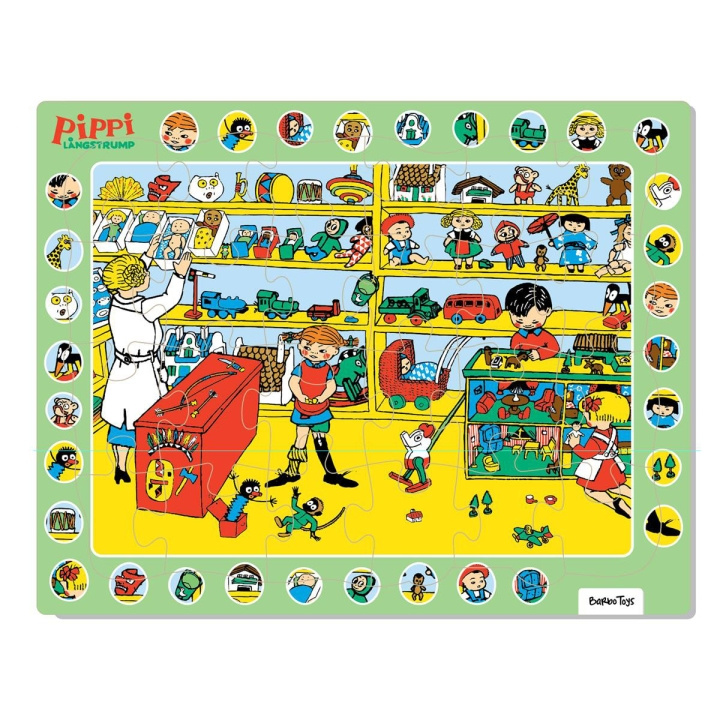 ASTRID LINDGREN Pussel 24 Pcs Framed Puzzle Thingfinder i gruppen LEKSAKER, BARN- & BABYPRODUKTER / Leksaker / Barnpussel hos TP E-commerce Nordic AB (D24897)