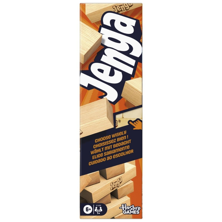 Hasbro gaming Spel Jenga Refresh i gruppen LEKSAKER, BARN- & BABYPRODUKTER / Spel / Sällskapsspel hos TP E-commerce Nordic AB (D24929)