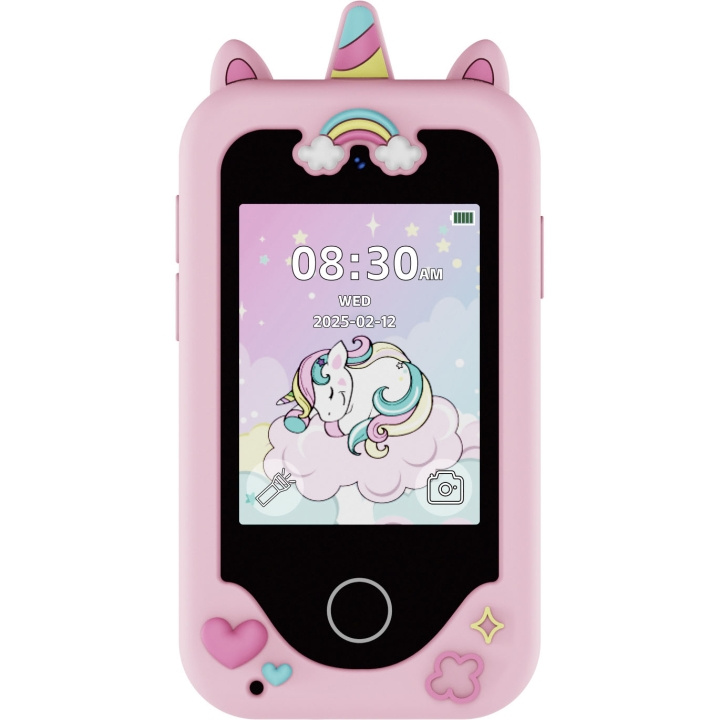 MINILENS Leksak Smartphone Rosa i gruppen LEKSAKER, BARN- & BABYPRODUKTER / Babyleksaker / Aktivitetsleksaker hos TP E-commerce Nordic AB (D24931)