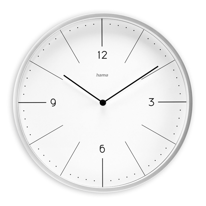 Hama Väggklocka Sardinia Grå Diameter 30 Cm i gruppen HEM, HUSHÅLL & TRÄDGÅRD / Väggklockor & Räkneverk / Väggklockor hos TP E-commerce Nordic AB (D24946)