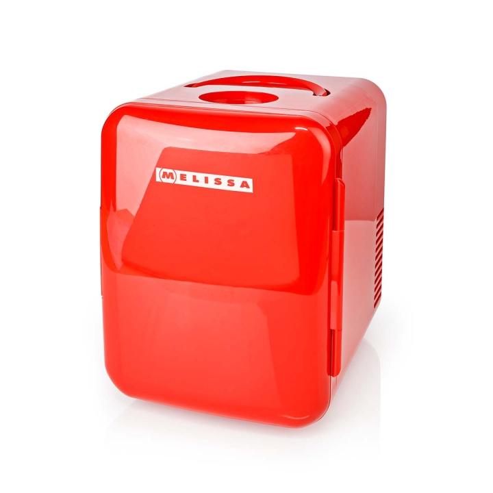 MELISSA Bärbart minikylskåp | 6 burkar / 4 l kapacitet | 100-240 V / 12 V | Värme- / kylfunktion | Bärhandtag | Röd i gruppen HEM, HUSHÅLL & TRÄDGÅRD / Hushållsmaskiner / Övriga hushållsapparater hos TP E-commerce Nordic AB (D24974)