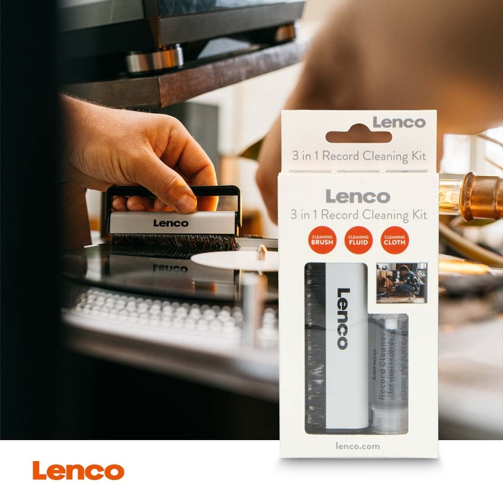 Lenco Antistatisk rengöringsvätska för borste och torkduk i gruppen DATORER & KRINGUTRUSTNING / Datortillbehör / Rengöring hos TP E-commerce Nordic AB (D25011)