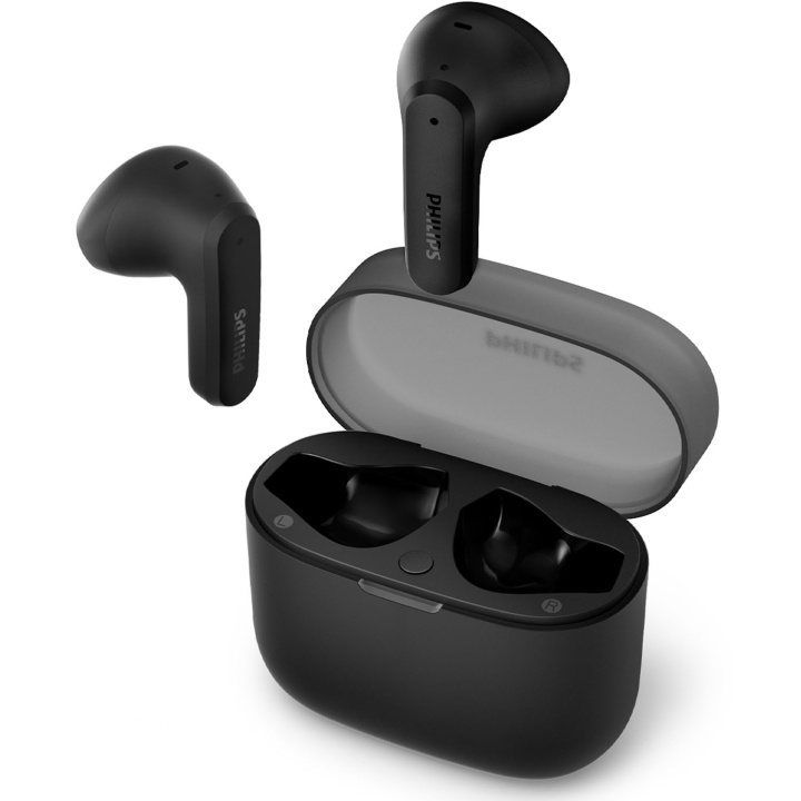 Philips Hörlurar In-Ear TWS Dynamisk bas Svart i gruppen HEMELEKTRONIK / Ljud & Bild / Hörlurar & Tillbehör / Hörlurar hos TP E-commerce Nordic AB (D25030)