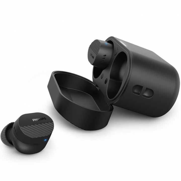 Philips Hörlurar In-Ear TWS ANC Svart i gruppen HEMELEKTRONIK / Ljud & Bild / Hörlurar & Tillbehör / Hörlurar hos TP E-commerce Nordic AB (D25032)