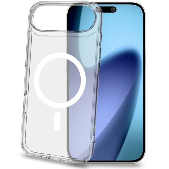 Celly Gelskinmag TPU Cover MagSafe-kompatibelt iPhone Air Transparent i gruppen SMARTPHONE & SURFPLATTOR / Mobilskydd / Apple / iPhone Air hos TP E-commerce Nordic AB (D25060)