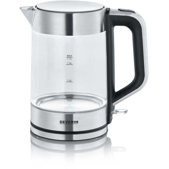 Severin Glasvattenkokare 1,7l WK3420 i gruppen HEM, HUSHÅLL & TRÄDGÅRD / Hushållsmaskiner / Vatten & Juice / Vattenkokare hos TP E-commerce Nordic AB (D25063)
