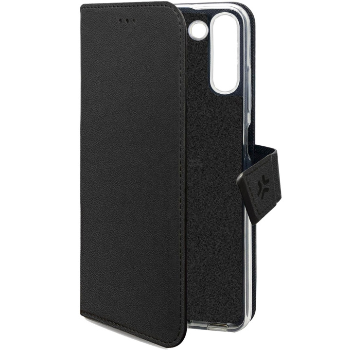 Celly Wally Wallet Case Galaxy A17 5G/4G Svart i gruppen SMARTPHONE & SURFPLATTOR / Mobilskydd / Samsung hos TP E-commerce Nordic AB (D25069)