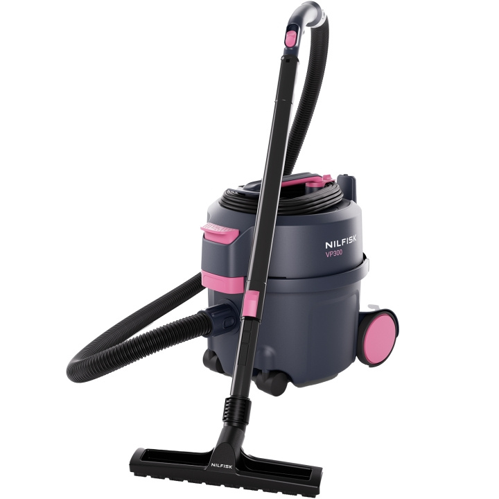 Nilfisk Grovdammsugare VP300 HEPA PINK T EU i gruppen HEM, HUSHÅLL & TRÄDGÅRD / Städprodukter / Dammsugare & Tillbehör hos TP E-commerce Nordic AB (D25073)