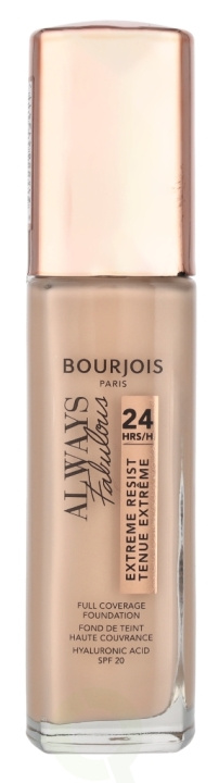 Bourjois Always Fabulous 24H Foundation SPF20 30 ml #110 Light Vanilla i gruppen SKÖNHET & HÄLSA / Makeup / Basmakeup / Foundation hos TP E-commerce Nordic AB (D25187)