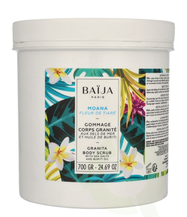 Baija Paris Baija Moana Granite Scrub Tiara Flower 500 ml i gruppen SKÖNHET & HÄLSA / Hudvård / Kroppsvård / Body lotion hos TP E-commerce Nordic AB (D25193)