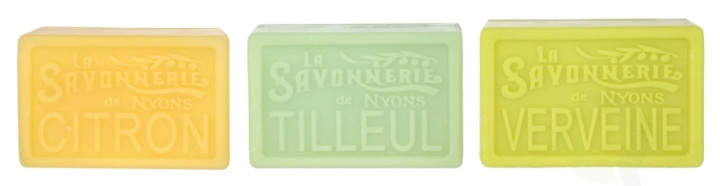 La Savonnerie De Nyons Soap Bar Set 300 g 3x100gr Green i gruppen SKÖNHET & HÄLSA / Hudvård / Kroppsvård / Handtvål hos TP E-commerce Nordic AB (D25212)