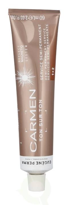 Eugene Perma Carmen Ton Sur Ton Semi-Permanent Hair Color 60 ml 8 i gruppen SKÖNHET & HÄLSA / Hår & Styling / Hårvårdsprodukter / Hårfärg hos TP E-commerce Nordic AB (D25224)