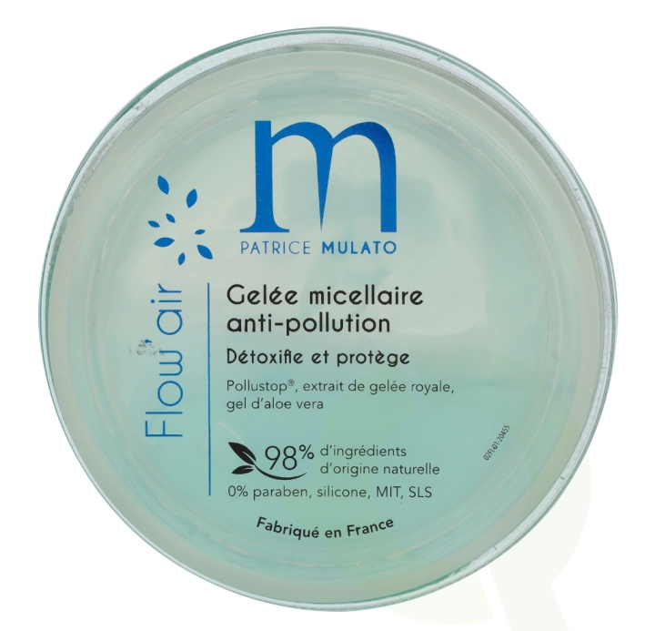 Patrice Mulato P. Mulato Flow\'Air Micellar Jelly 180 ml Anti-Pollution i gruppen SKÖNHET & HÄLSA / Hår & Styling / Hårstylingprodukter / Gele / Gelespray hos TP E-commerce Nordic AB (D25227)