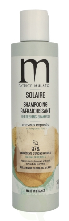 Patrice Mulato P. Mulato Refreshing Shampoo 200 ml Sun Exposed hair i gruppen SKÖNHET & HÄLSA / Hår & Styling / Hårvårdsprodukter / Schampo hos TP E-commerce Nordic AB (D25274)