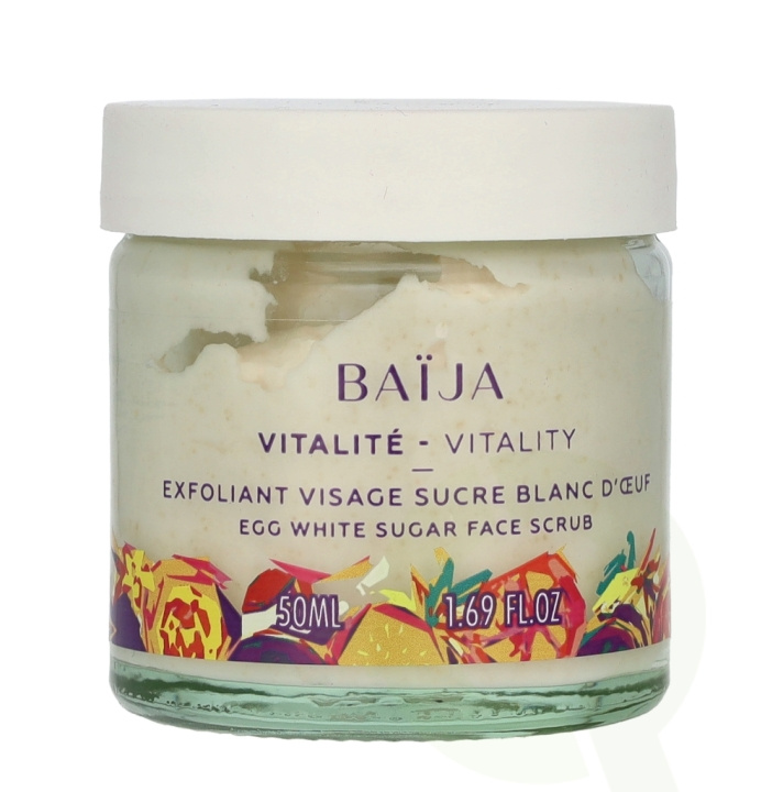 Baija Paris Baija Exfoliant Face Scrub Egg White & Sugar 50 ml i gruppen SKÖNHET & HÄLSA / Hudvård / Ansiktsvård / Rengöring hos TP E-commerce Nordic AB (D25277)