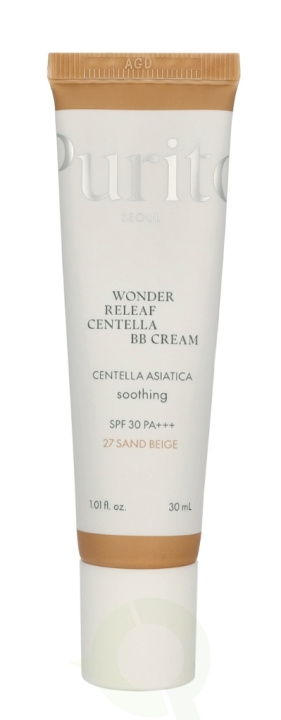 Purito Seoul Wonder Releaf Centella BB Cream SPF30 PA+++ 30 ml #27 Sand Beige i gruppen SKÖNHET & HÄLSA / Hudvård / Solskydd & Tanning / Solskydd hos TP E-commerce Nordic AB (D25307)
