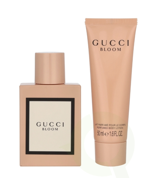 Gucci Bloom Giftset 100 ml Edp Spray 50ml/Body Lotion 50ml i gruppen SKÖNHET & HÄLSA / Doft & Parfym / Parfym / Parfymboxar hos TP E-commerce Nordic AB (D25352)