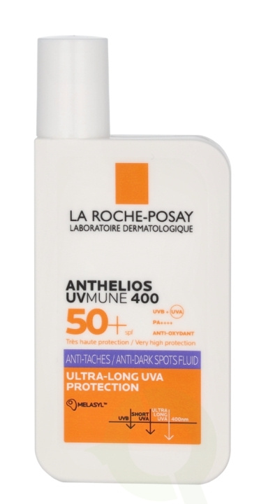 La Roche LRP Anthelios Uvmune 400 Anti-Stain Fluid 50+ 50 ml i gruppen SKÖNHET & HÄLSA / Hudvård / Solskydd & Tanning / Solskydd hos TP E-commerce Nordic AB (D25426)