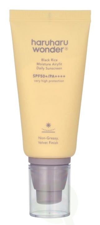 Haruharu Wonder Black Rice Moisture Airyfit Daily Sunscreen SPF50+ PA++++ 50 ml i gruppen SKÖNHET & HÄLSA / Hudvård / Solskydd & Tanning / Solskydd hos TP E-commerce Nordic AB (D25498)