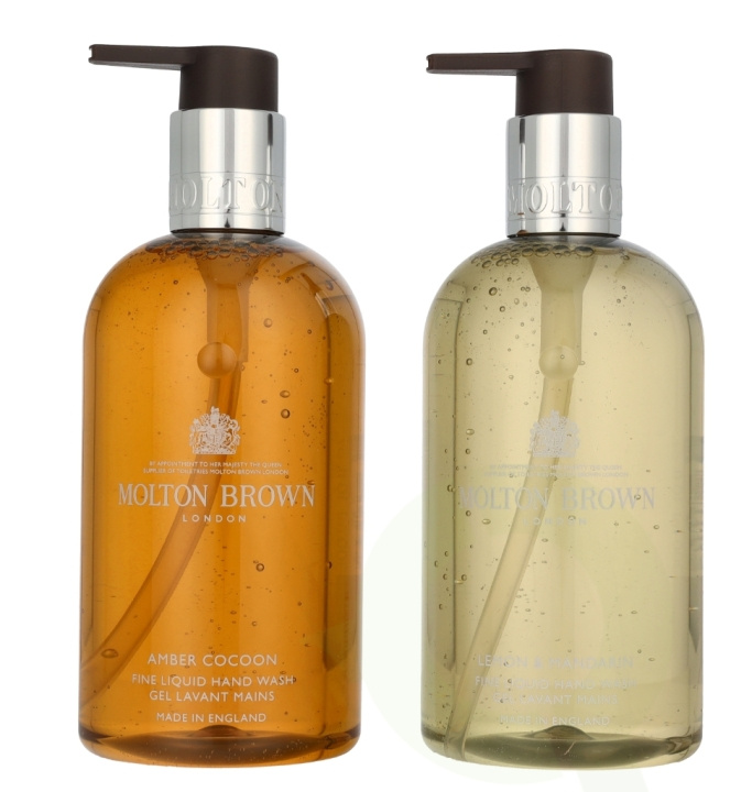 Molton Brown Woody & Citrus Hand Care Duo Set 600 ml 2 x 300 ml i gruppen SKÖNHET & HÄLSA / Manikyr/Pedikyr / Handkräm hos TP E-commerce Nordic AB (D25513)